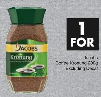 Save Jacobs Krönung Coffee 200g offer