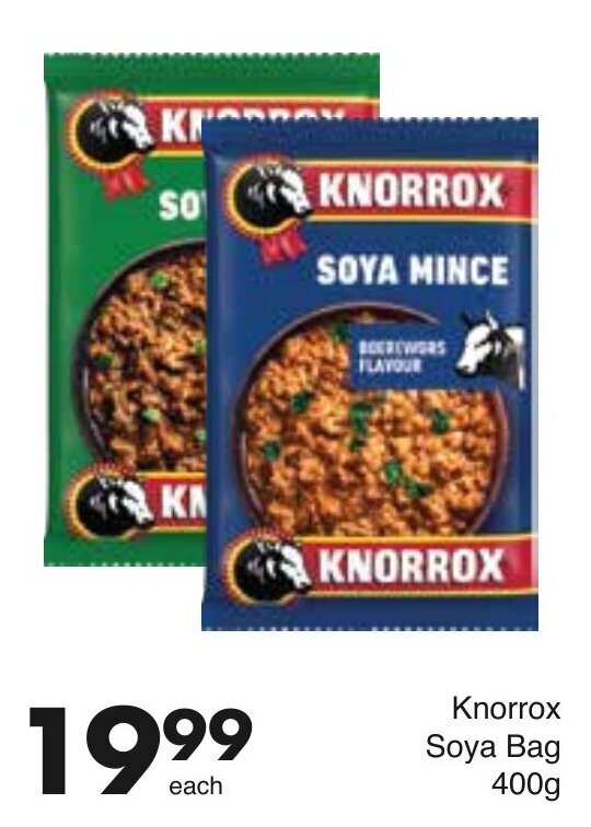Knorrox Soya Mince 400g Offer At Save