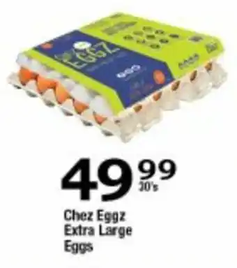 Chez Eggz Extra Large Eggs 30's