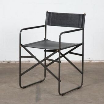 Weylandts Director chair | black leather offer