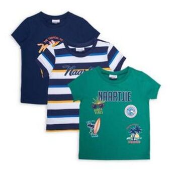 Naartjie Kids 3-pack baby boy tees offer