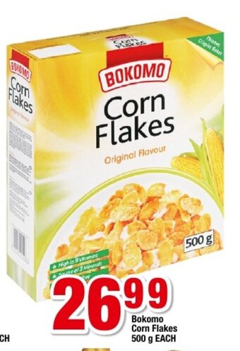 OK Foods Bokomo Corn Flakes 500g each offer