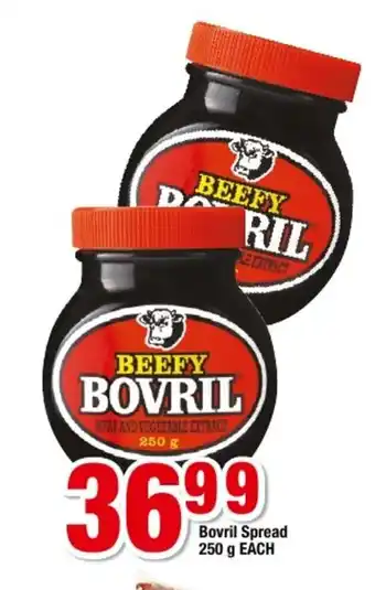 OK Foods Bovril Spread 250g each offer