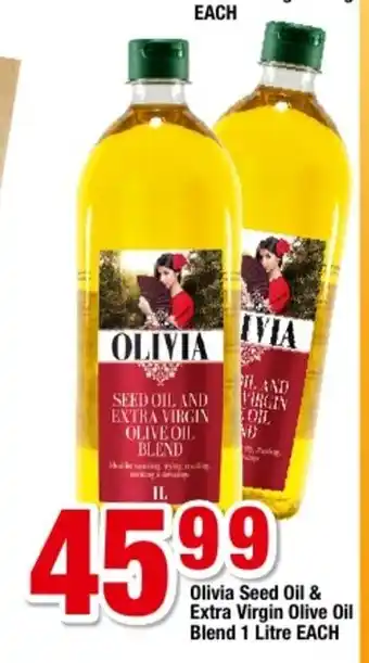 OK Foods Olivia Seed Oil & Extra Virgin Olive Oil Blend 1 Litre each offer
