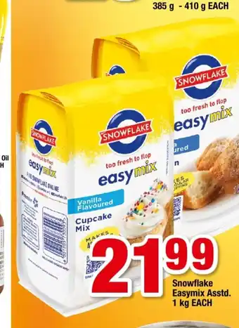 OK Foods Snowflake Easymix Asstd 1kg each offer