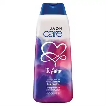 AVON Avon care ti amo shimmering jasmine & glycerine body lotion 400ml offer