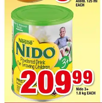 Nido 3+ 1.8kg each