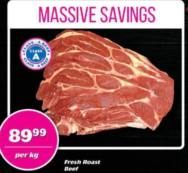 Fresh Roast Beef offer at Cambridge Food