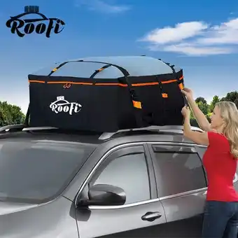 538l waterproof car rooftop cargo carrier