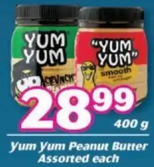 Cambridge Food Yum Yum Peanut Butter Assorted 400g offer