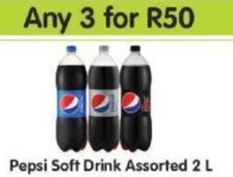 Cambridge Food Pepsi Soft Drink Assorted 2L offer