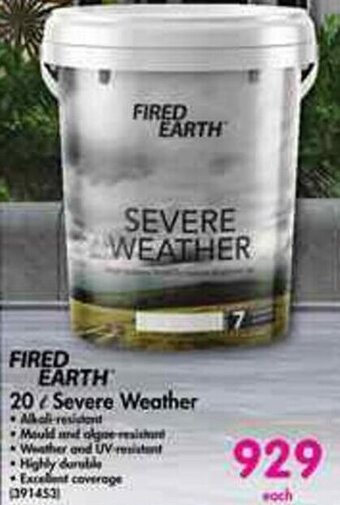 Makro Fired Earth Severe Weather 20L offer