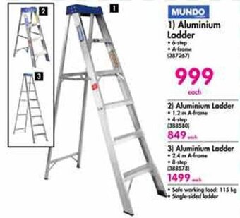 Mundo Aluminium Ladder