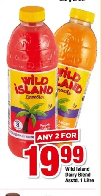 Wild Island Dairy Blend Asstd 1 Litre