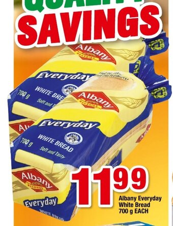 OK Foods Albany Everyday White Bread 700g each offer