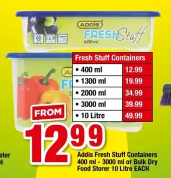 OK Foods Addis Fresh Stuff Containers 400ml offer