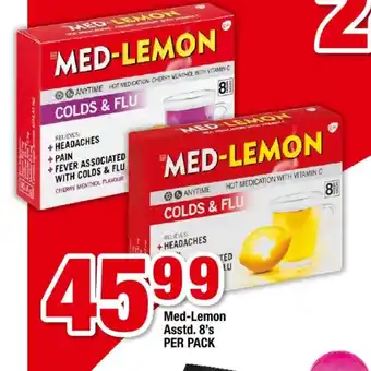 OK Foods Med-Lemon Asstd 8's per pack offer