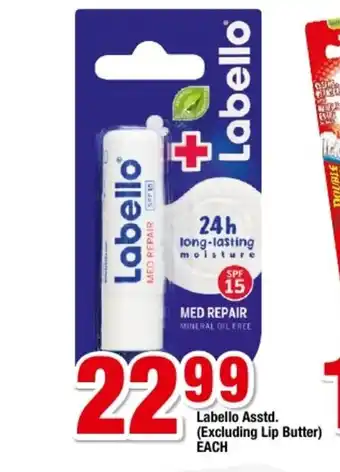 OK Foods Labello Asstd (excluding Lip Butter) each offer