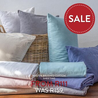 Winter Brushed Cotton Sheeting