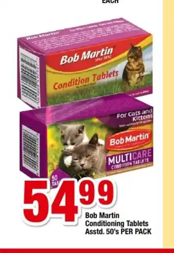 Bob Martin Conditioning Tablets Asstd 50's per pack