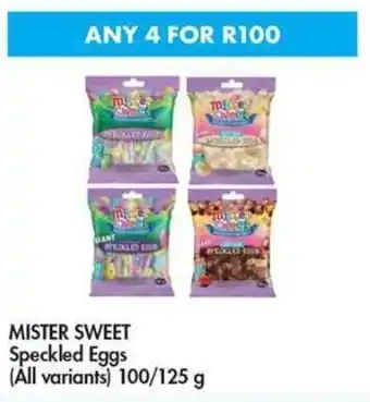 Makro MISTER SWEET Speckled Eggs all variants 4 x 100/125g offer
