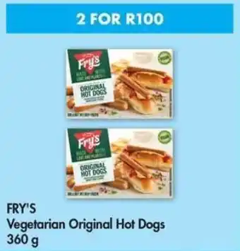 Makro FRY'S Vegetarian Original Hot Dogs 2 x 360g offer
