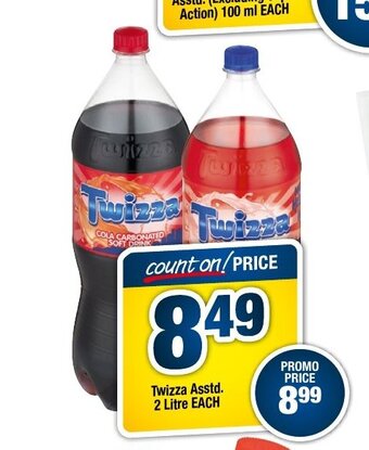 Twizza Asstd 2 Litre each
