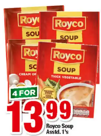 Royco Soup Asstd 1's