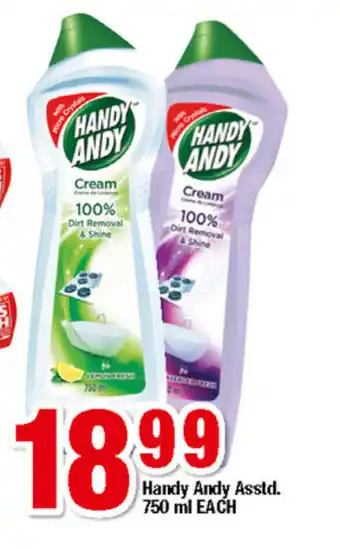 OK MiniMark Handy Andy Asstd 750ml each offer