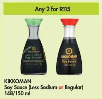 Makro KIKKOMAN Soy Sauce 2 x 148/150ml offer