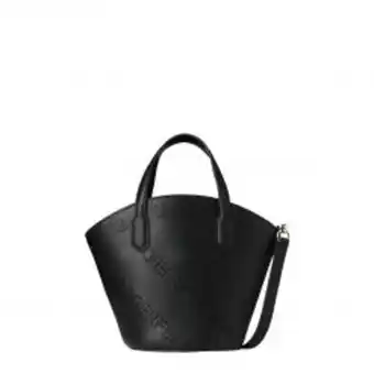 Europa Art Group K/punched logo small tote – black offer