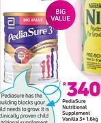 Pedia sure nutritional supplement vanilla 3+-1.6kg offer at Game