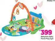 Game Babylinks baby piano play gym offer