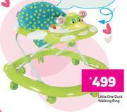 Little one duck walking ring