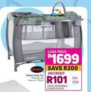 Game Chelino siesta camp cot offer
