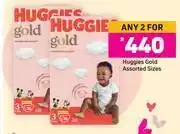 Game Huggies gold assorted sizes-for 2 offer