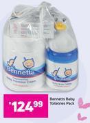 Game Bennetts baby toiletries pack offer