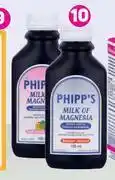 Game Phipp's milk of magnesia regular or futti trutti flavour-100ml each offer