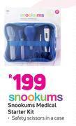 Game Snookums medical starter kit offer