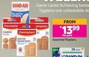 Elastoplast plasters assorted-per pack