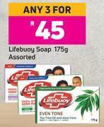 Game Lifebuoy soap assorted-for any 3 x 175g offer