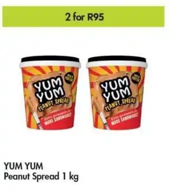 Makro YUM YUM Peanut Spread 2 x 1kg offer