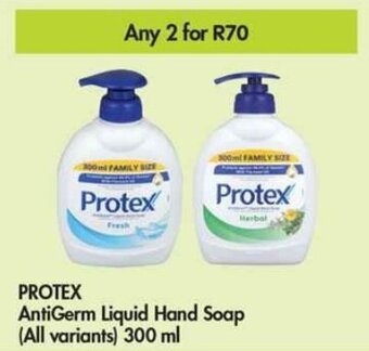 Makro PROTEX Anti Germ Liquid Hand Soap all variants 2 x 300ml offer