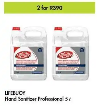Makro LIFEBUOY Hand Sanitizer Professional 2 x 5L offer