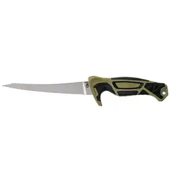 Fillet knife with sheath & sharp 9cr g box
