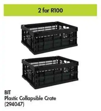 Makro BIT Plastic Collapsible Crate 2's offer