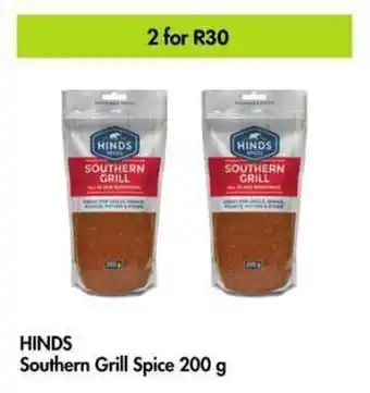 Makro HINDS Southern Grill Spice 2 x 200g offer