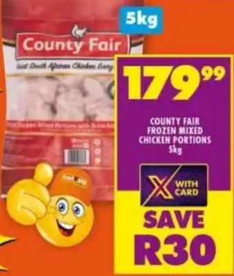 Country  Fair Frozen Mixed Chicken Portions 5kg
