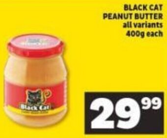 Shoprite Black Cat Peanut Butter 400g offer