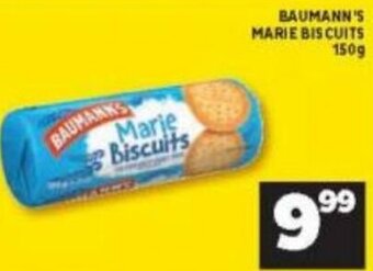 Shoprite Baumann's Marie Biscuits 150g offer